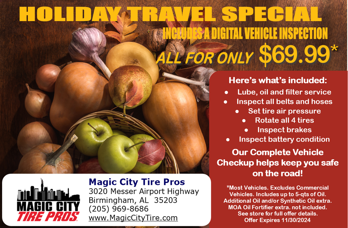 Oil Change special - Magic City Tire & Service