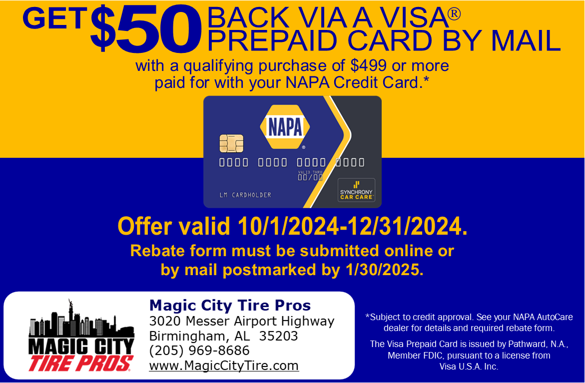 Referrals special - Magic City Tire & Service