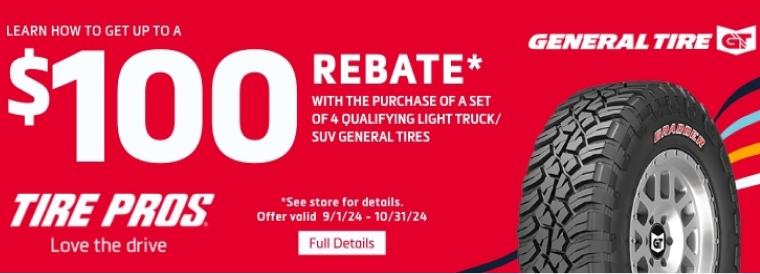 General Tire special - Magic City Tire & Service